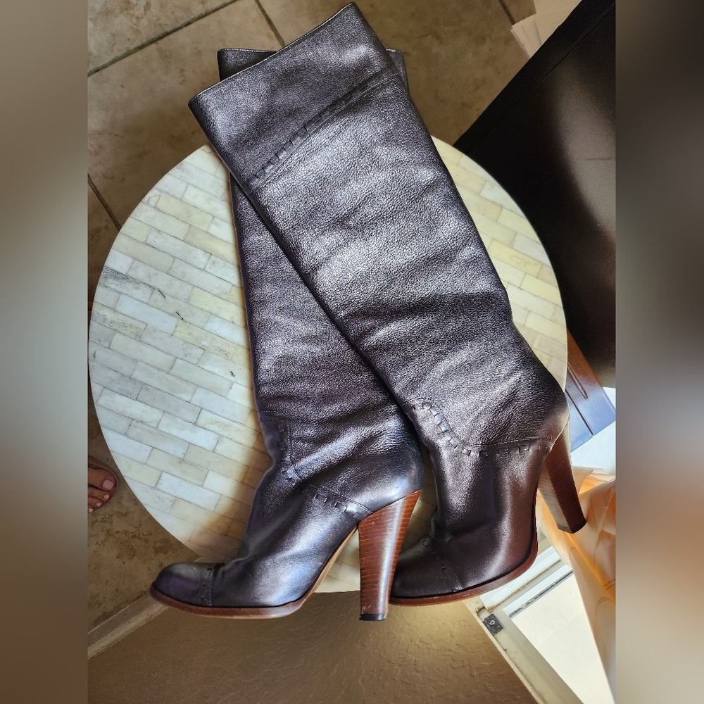 Marc Jacobs leather boots size 36.5